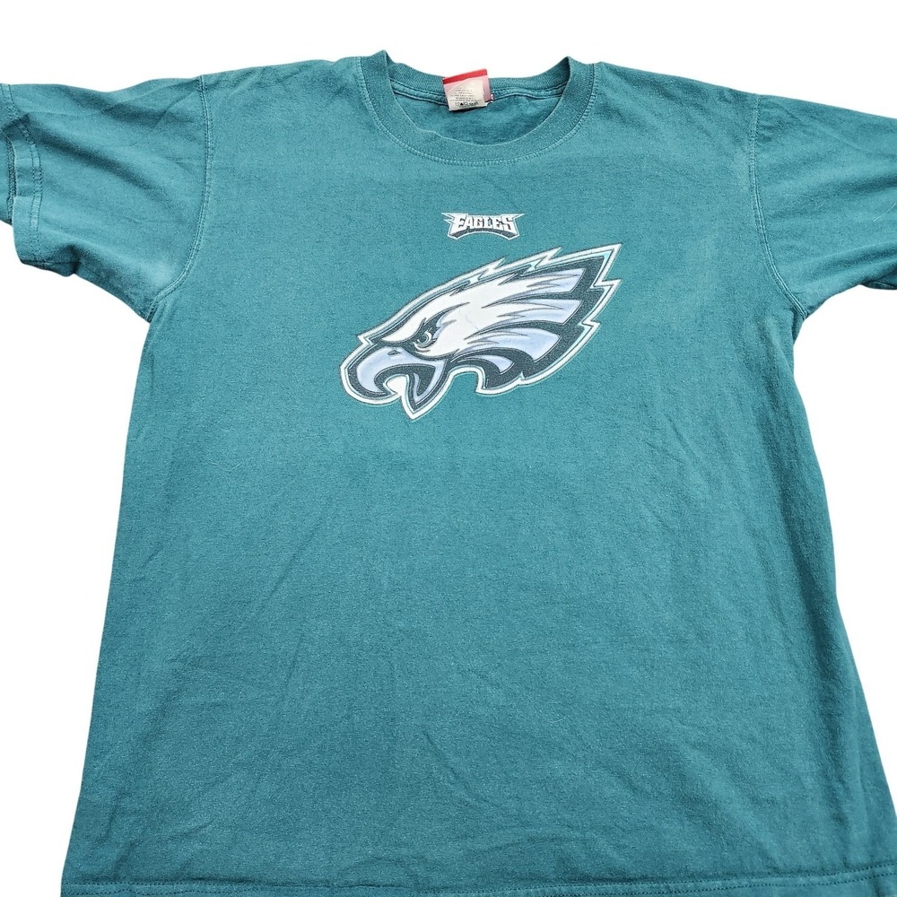 Philadelphia Eagles Shirt Mens Medium Green NFL Football Graphic Tee NFL